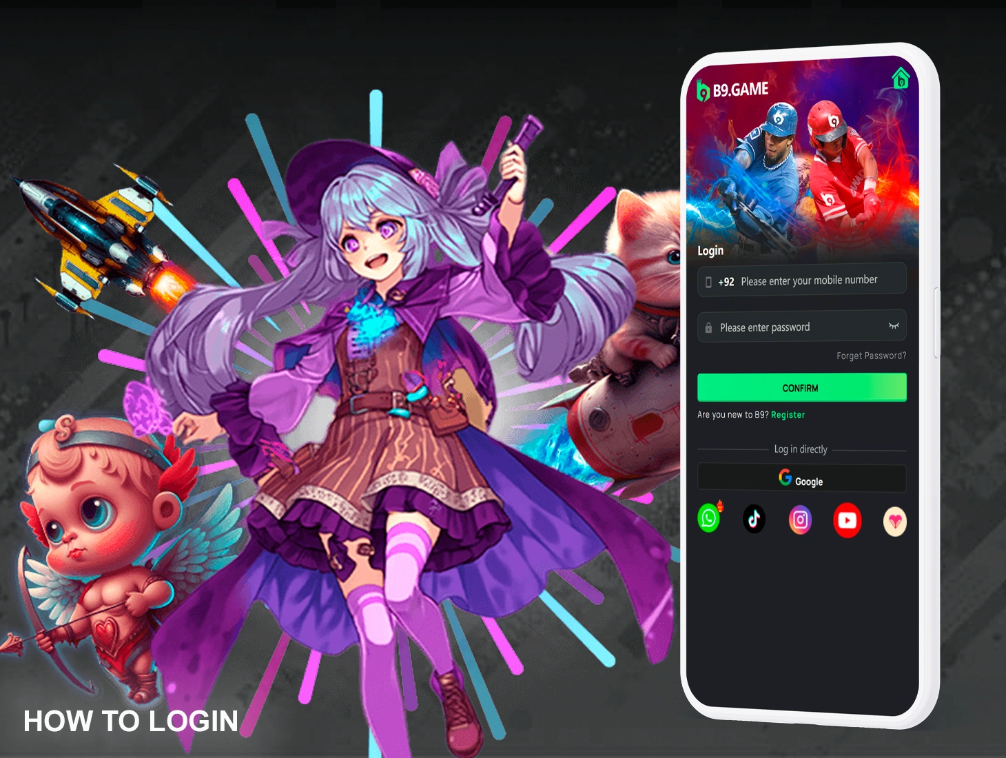 Learn how to login to the B9 app without any problems or errors on your part